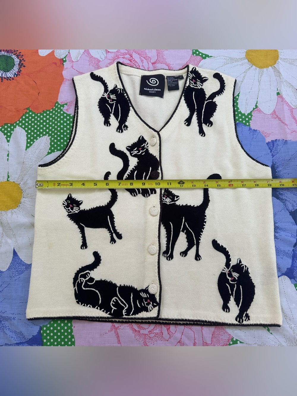 Michael Simon Cat Vest - Picture 4 of 7